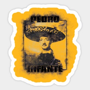 Pedro Infante Pen Art Sticker